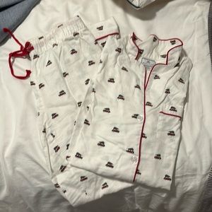 Petite Plume XS women’s long pajama set. Perfect condition. Worn twice.